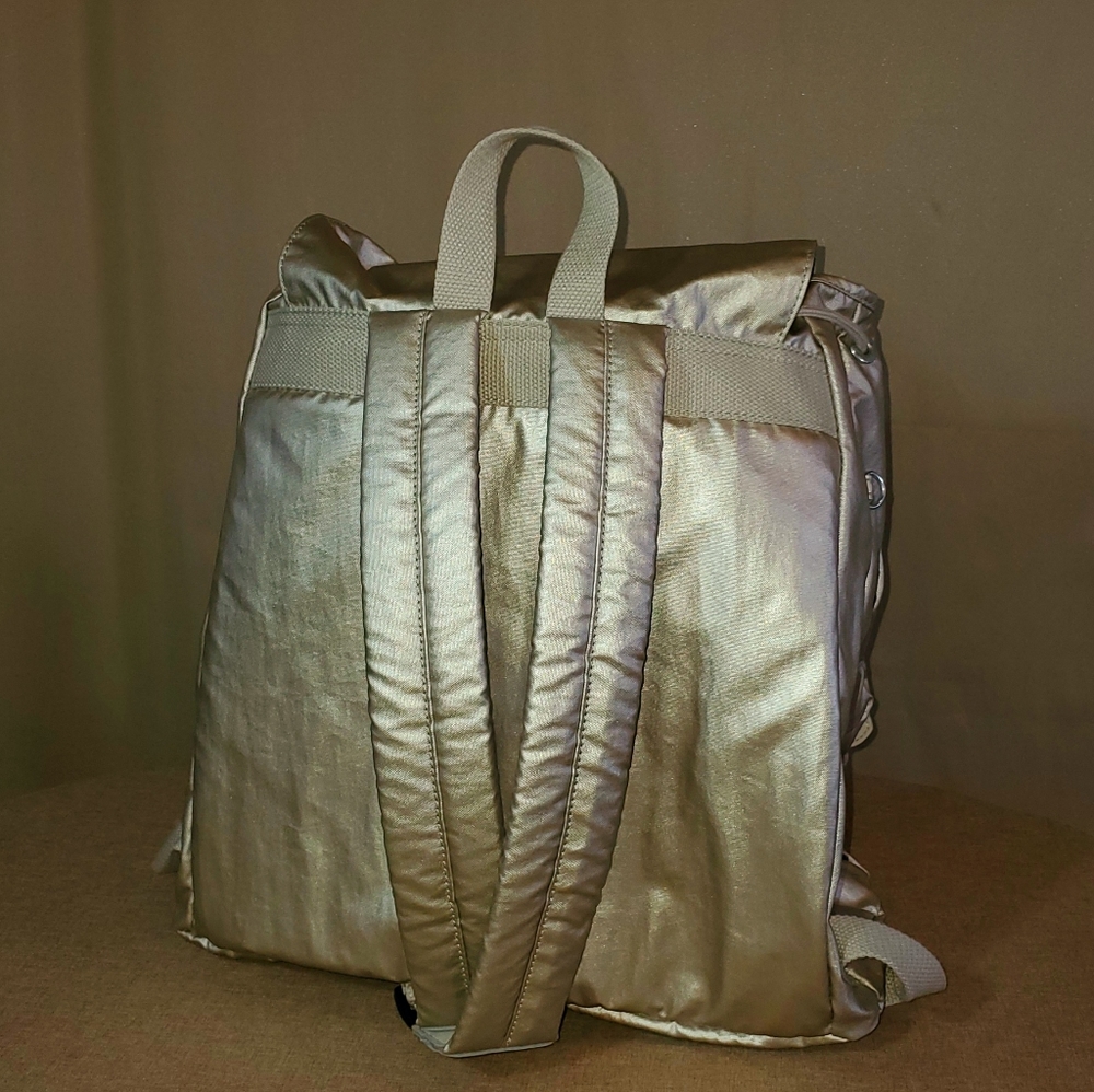 Gold Color Backpack - Picture 3 of 4